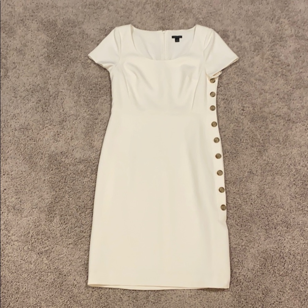 Cream colored work dress